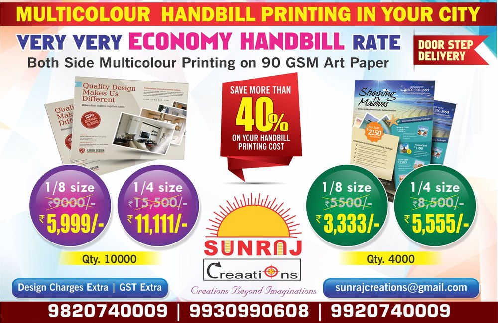Handbill Printing Services