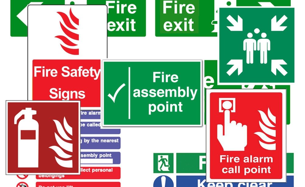 Fire Safety Signage Board Printing Service, In India
