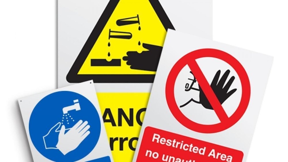 Safety Signage Printing Service