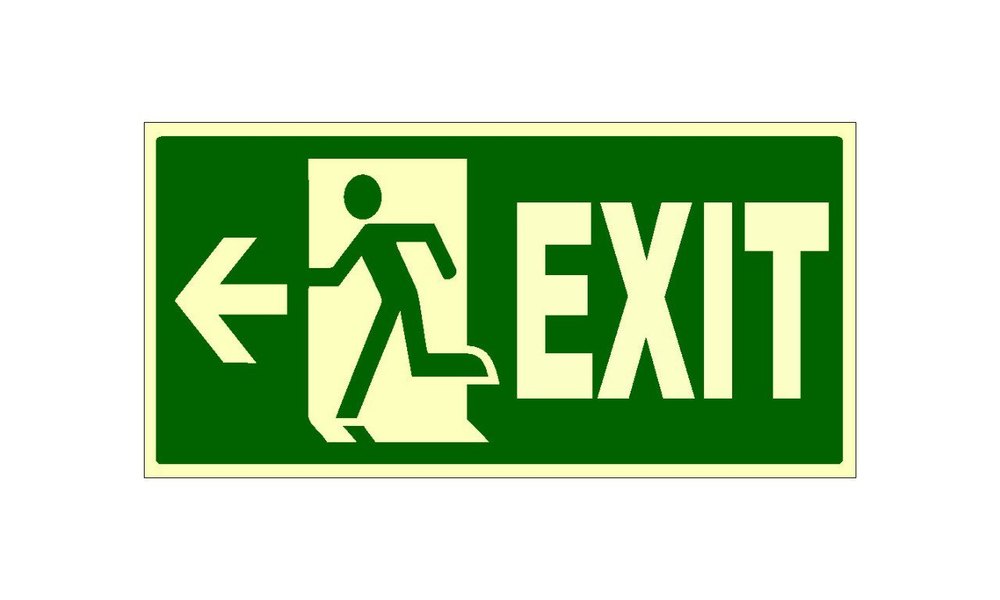 Emergency Exit Signage Printing Service