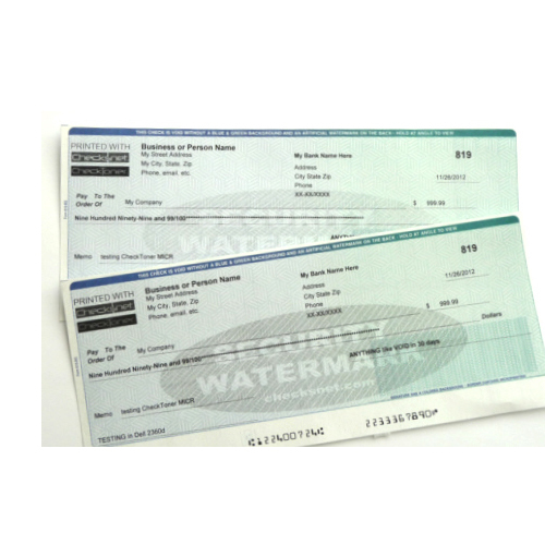 Home Delivery Paper MICR Cheque Printing Service