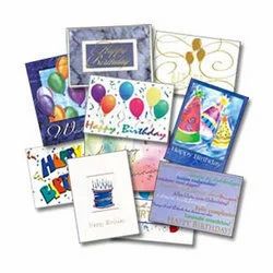 Blue Acrylic Greeting Cards Printing, Location: India, Size: Standard