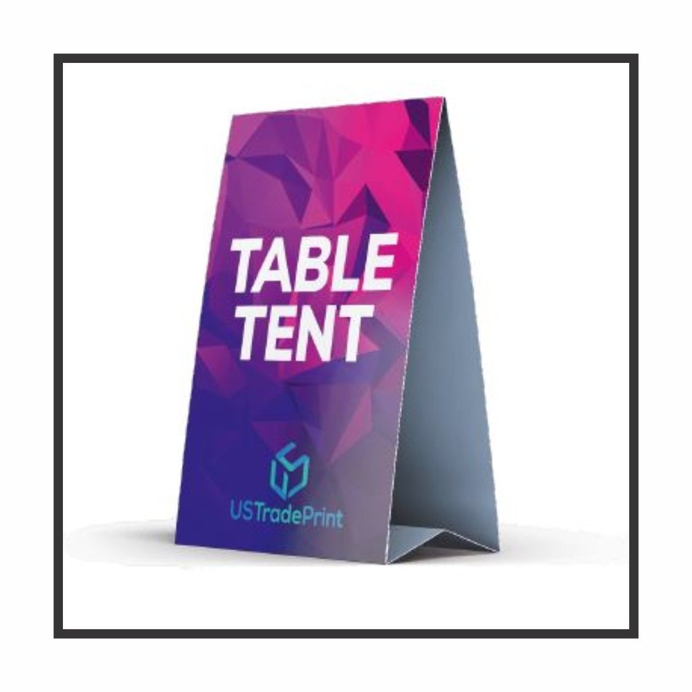 Paper Tent Card Printing Service, in Pan India