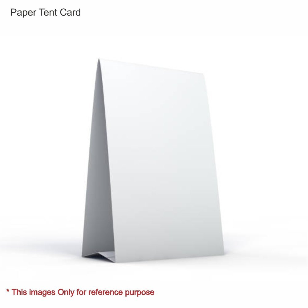 Tent Card Printing Service