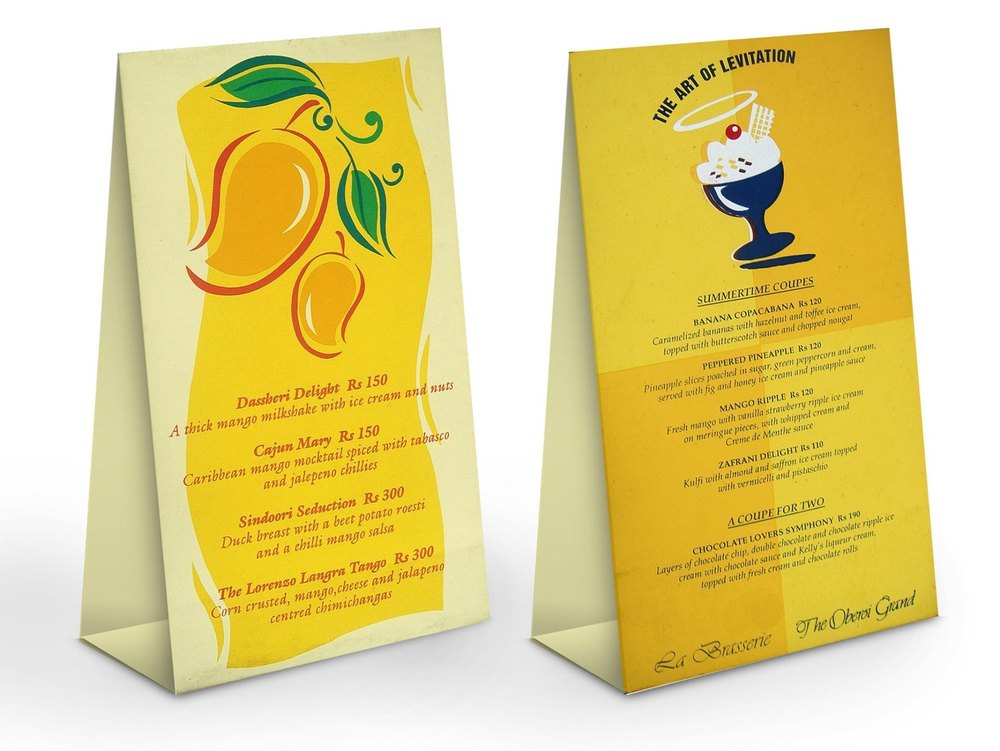 Paper Tent Card Printing Service, in Delhi