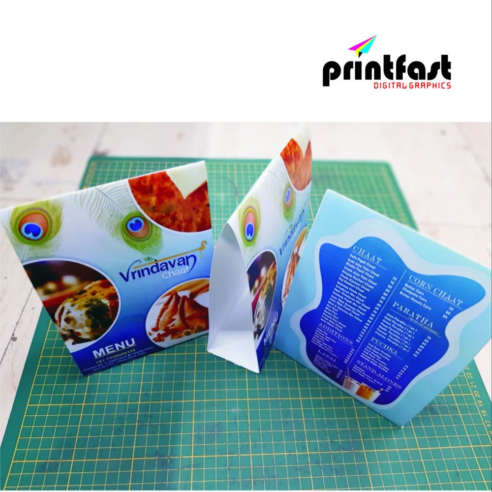 Paper Tent Card Printing Services