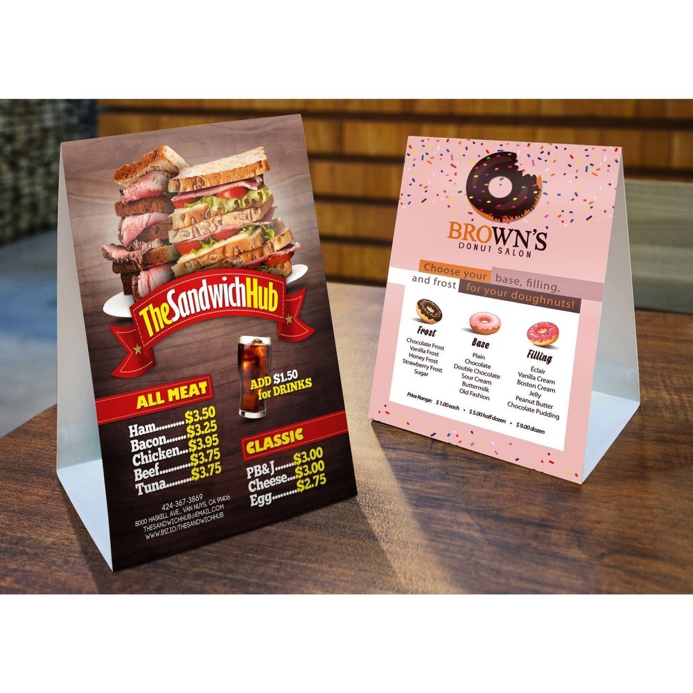 Tent Card Printing Services, in Pan India