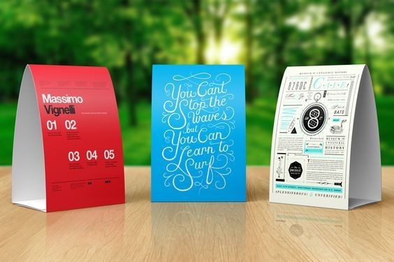 Paper Tent Card Printing Service