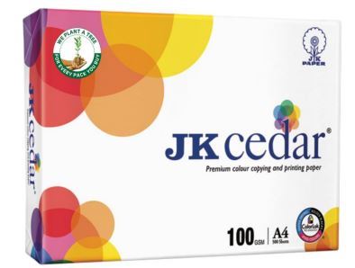 White JK Cedar Premium Colour Copying And Printing Paper
