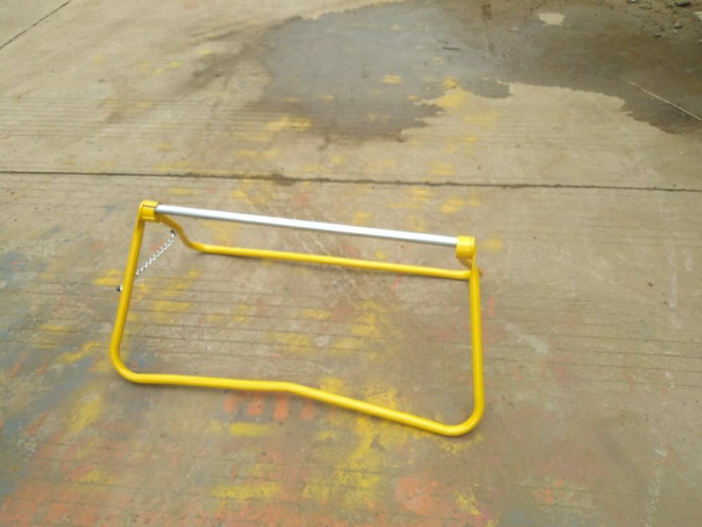 Mild Steel A Frame Cable Reel Stand, Capacity: 0.5 ton