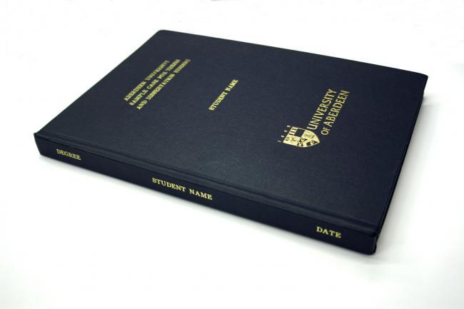Thesis Printing Services