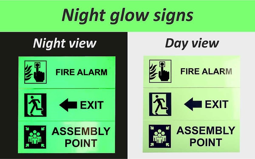 Night Glow Sign Board Printing Service