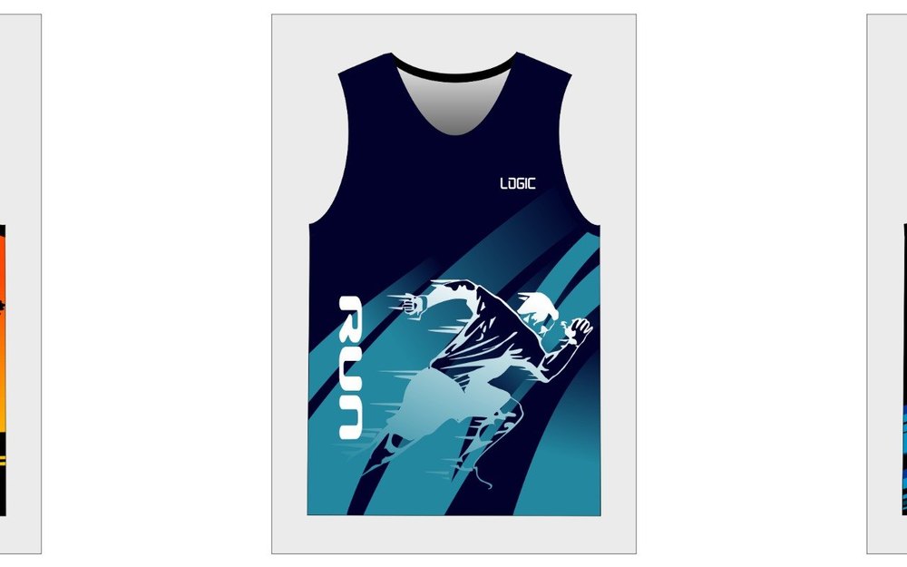 Without Sleeves Printed Athletic kit sublimation