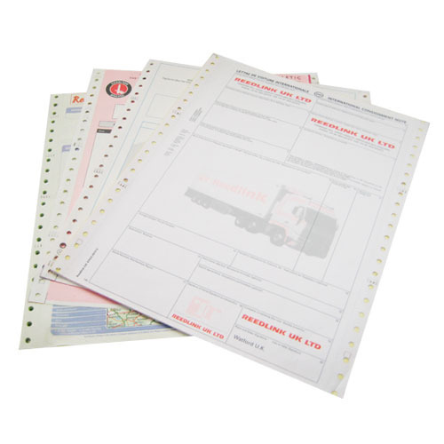 Paper Continuous Stationery Forms, For Billing, GSM: 50-80