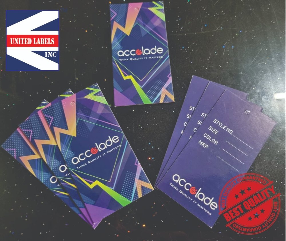 Cloth Tags Printing.