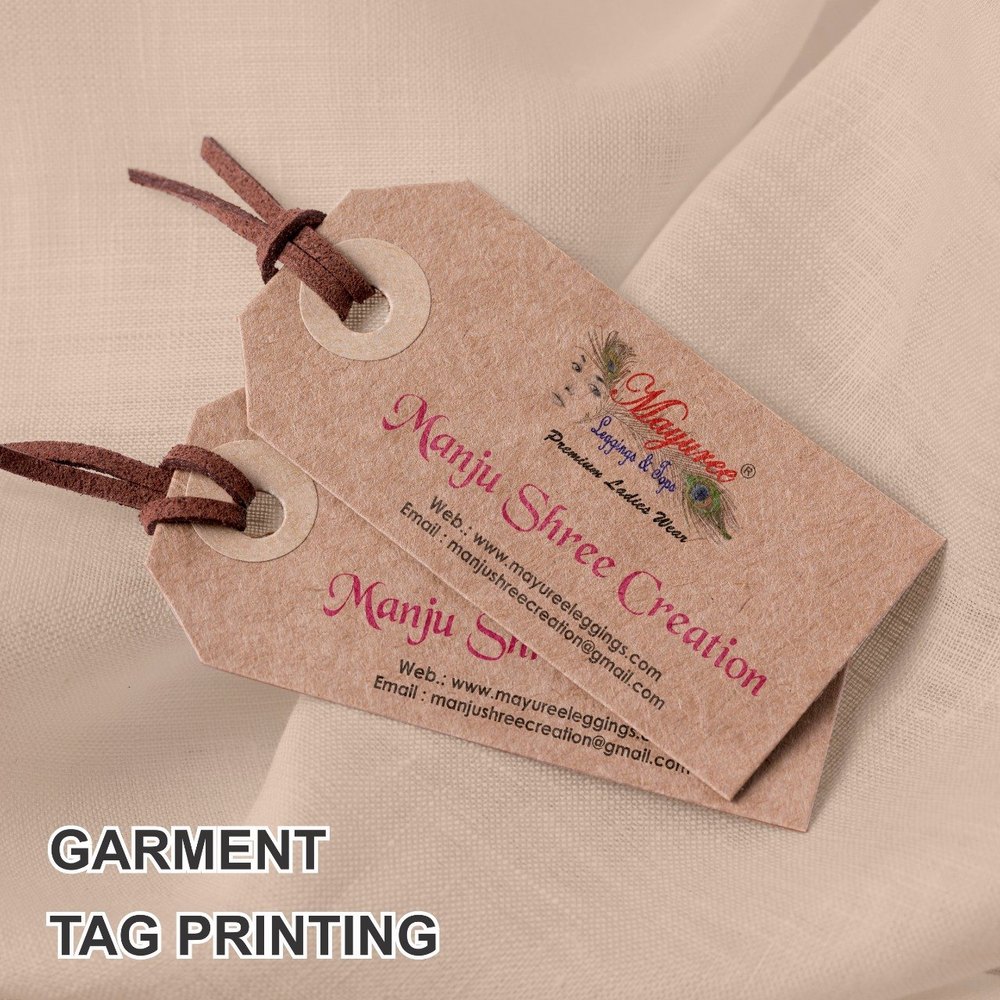 Garment Tag Printing Service