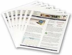 4 colour Paper Newsletter Printing, in Delhi