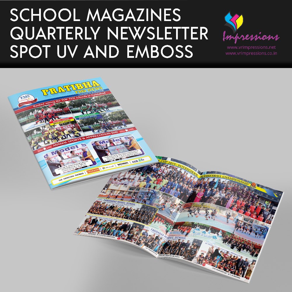 Offset Printed School Magazine/Newsletter Printing Services, in Pan India
