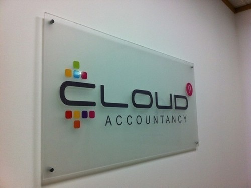 Glass Display Board Printing Service