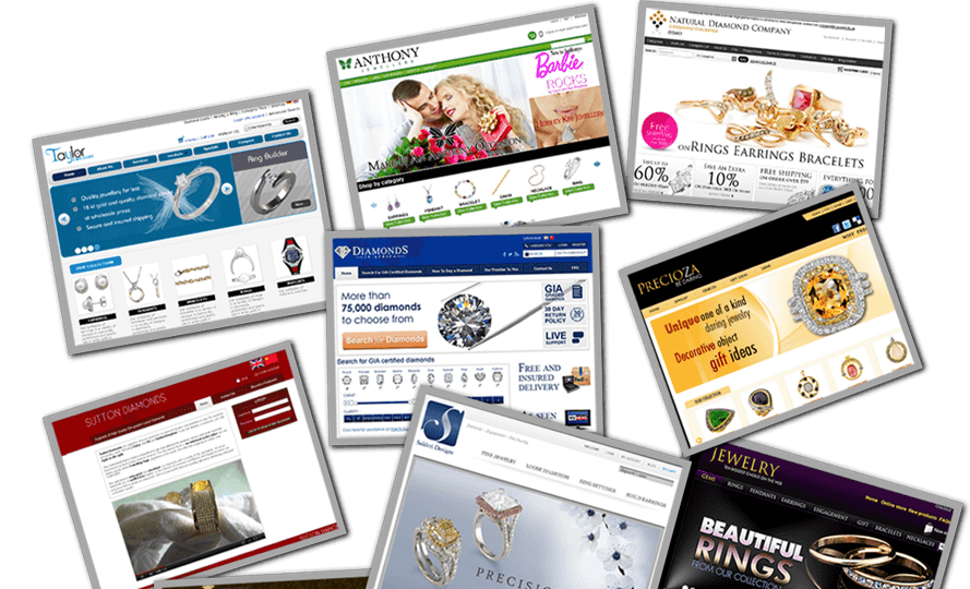 Jewelry portal Development Portfolio Service