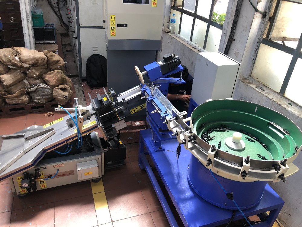 Koti Plastic Vibratory Bowl Feeder For Eddy Current Ndt System, For Industrial, Lifting Capacity: 4 Ton