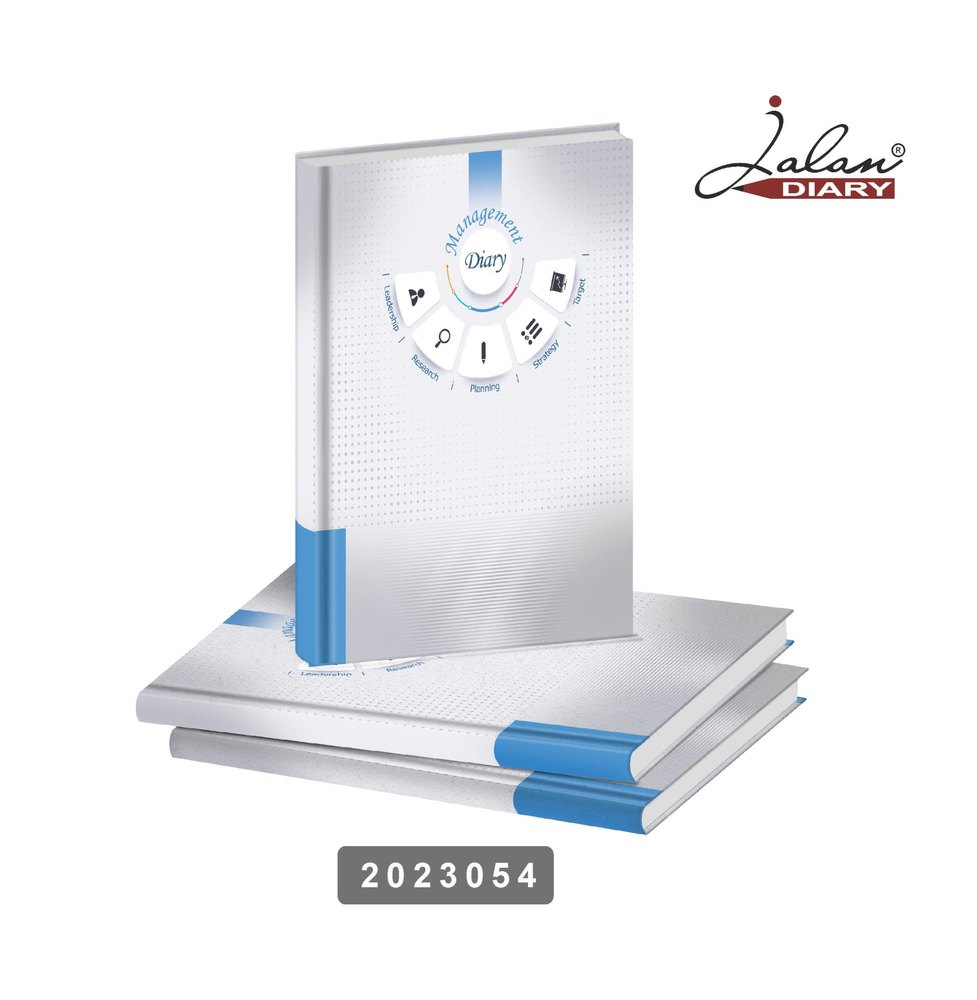 Hardbound, Paper 365 Days Diary Binding Services, in Delhi Ncr, Dimension / Size: 124x195 mm
