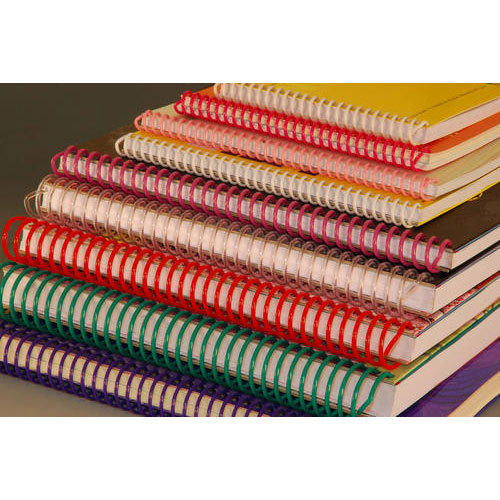 Paper Spiral Binding, in Pan India, Dimension / Size: Depend On Work