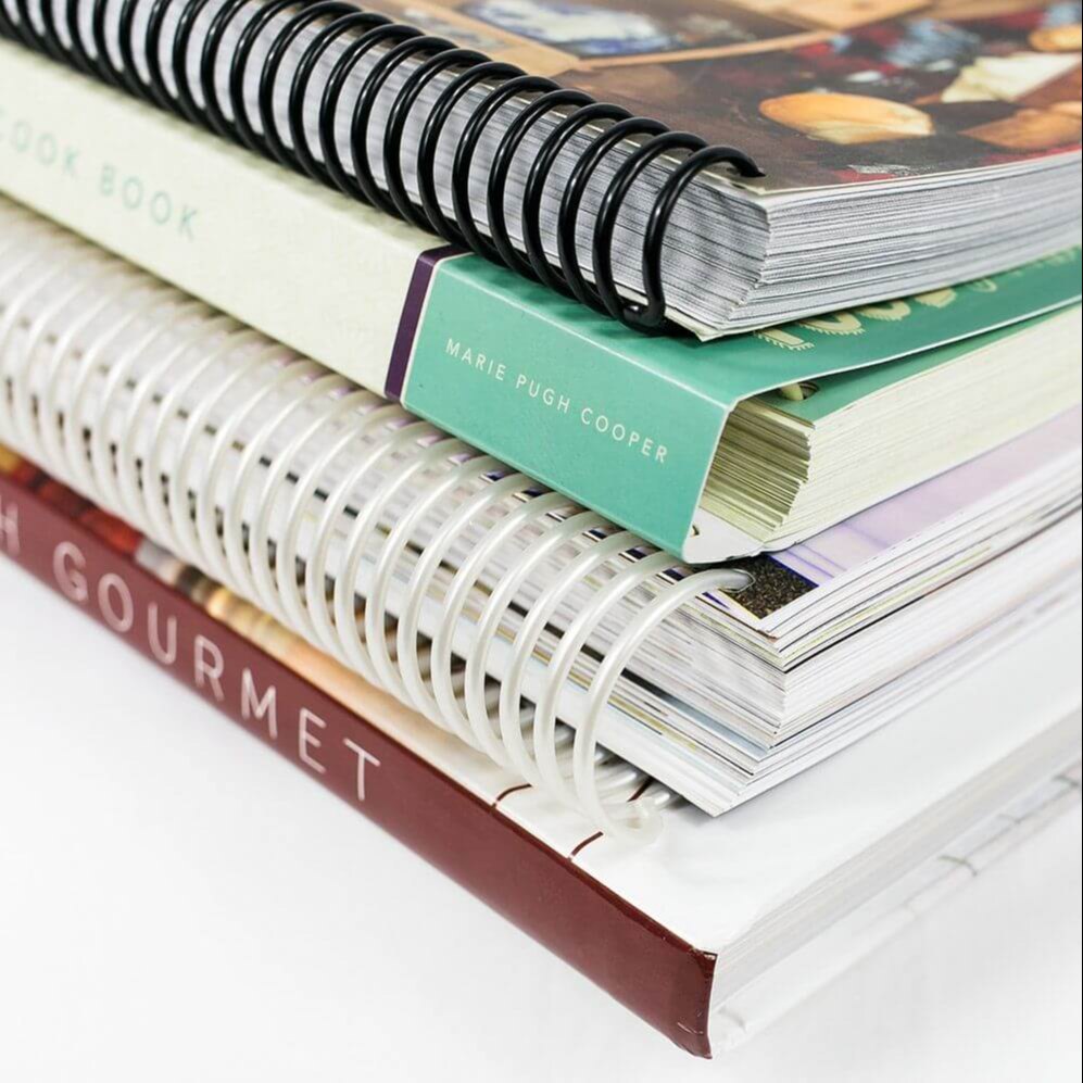 24x7 Hours Plastic Spiral Binding Service, in Pan India, Dimension / Size: Standard Sizes Available