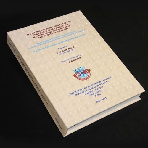 Thesis Binding Service, In Local