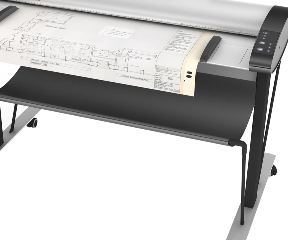 Based On Volume Large Format Document Scanning Service, Offline