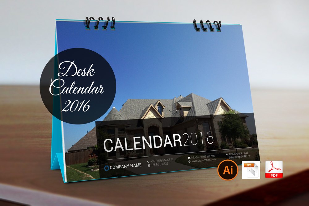 Desktop Calender Designing & Printing Service