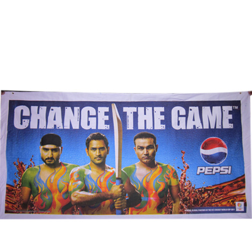 Cloth Banner Printing Service, Dimension / Size: 6x3