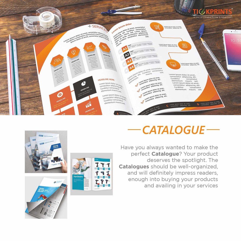 Catalog Printing Services in Delhi