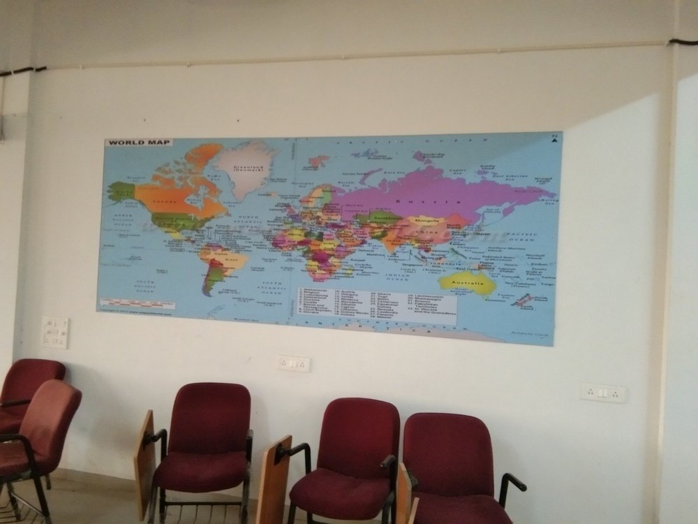 World Map Graphics Vinyl Printing Service, in Pan India