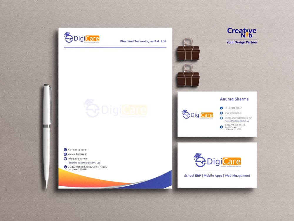 Paper Only Design Letterhead Designing, in Lucknow