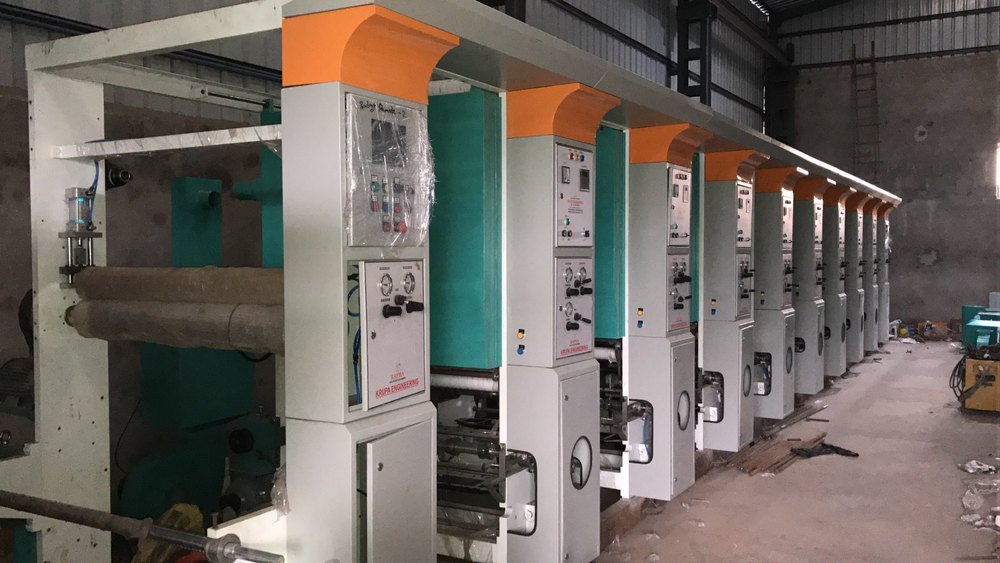 Film 8 Color Rotogravure Printing Machine, For Ld/Polyster/Shrinkfilm