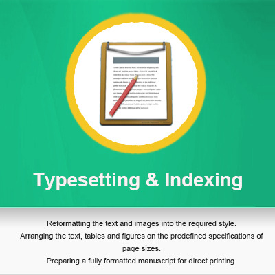 Typesetting & Indexing
