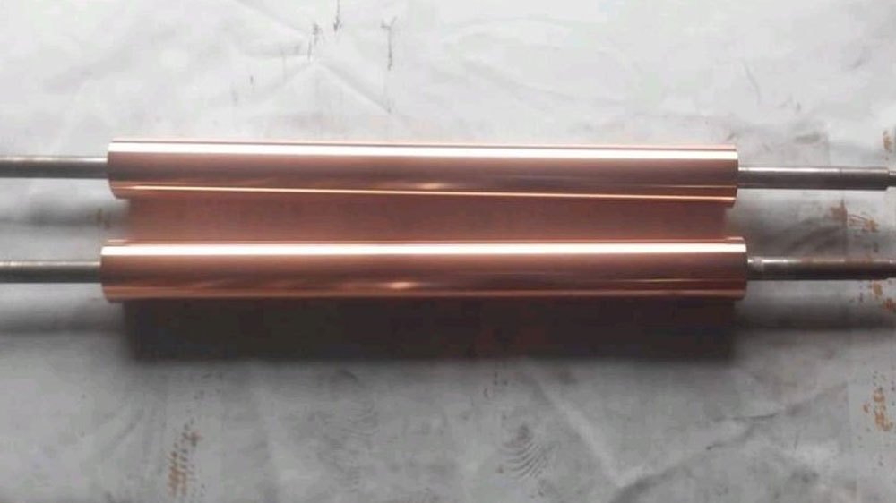 Cylindrical Offset Copper ink rider
