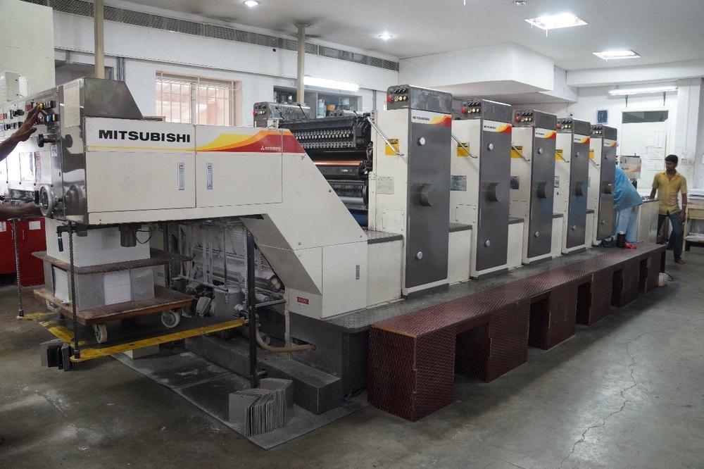 mitsubishin 1F five colou offset printing machine for sale