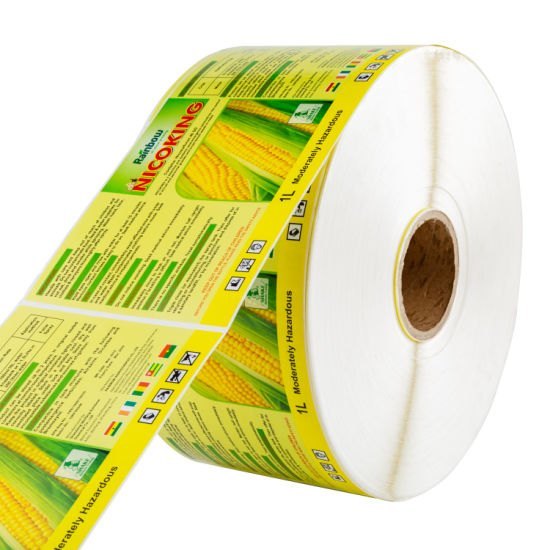 Plastic PP LABEL, Packaging Type: Roll Or Sheet