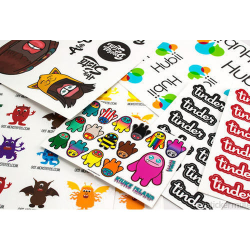 Digital Paper PVC Sticker Printing Service, in Delhi, Packaging Type: Roll