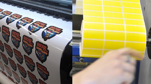 Paper Label Stickers Printing Services