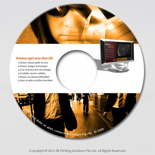 CD Sticker Printing