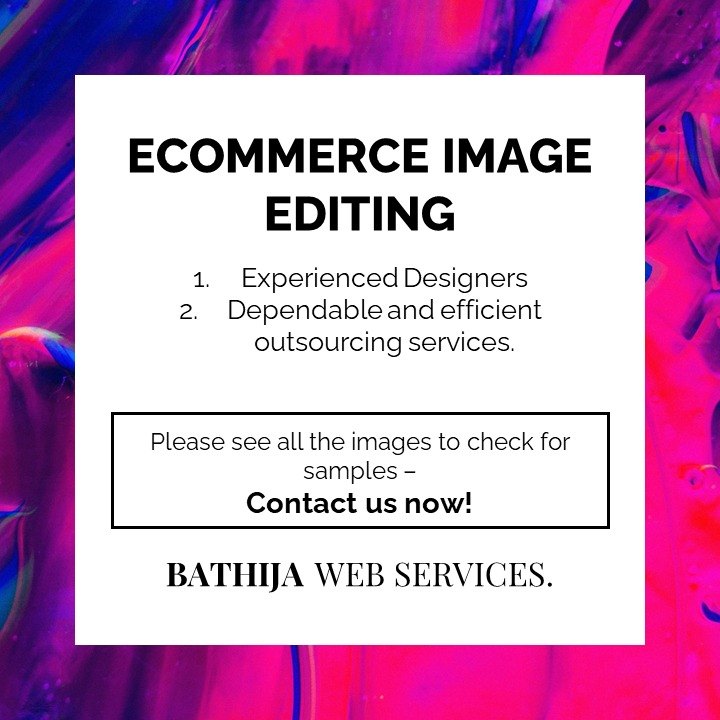 E-Commerce Image Editing Service