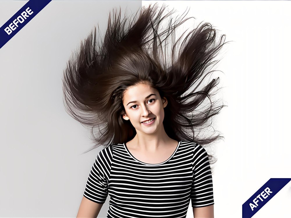 High Quality Hd Prints 12 Hr Photo Hair Masking Services, Home Delivery