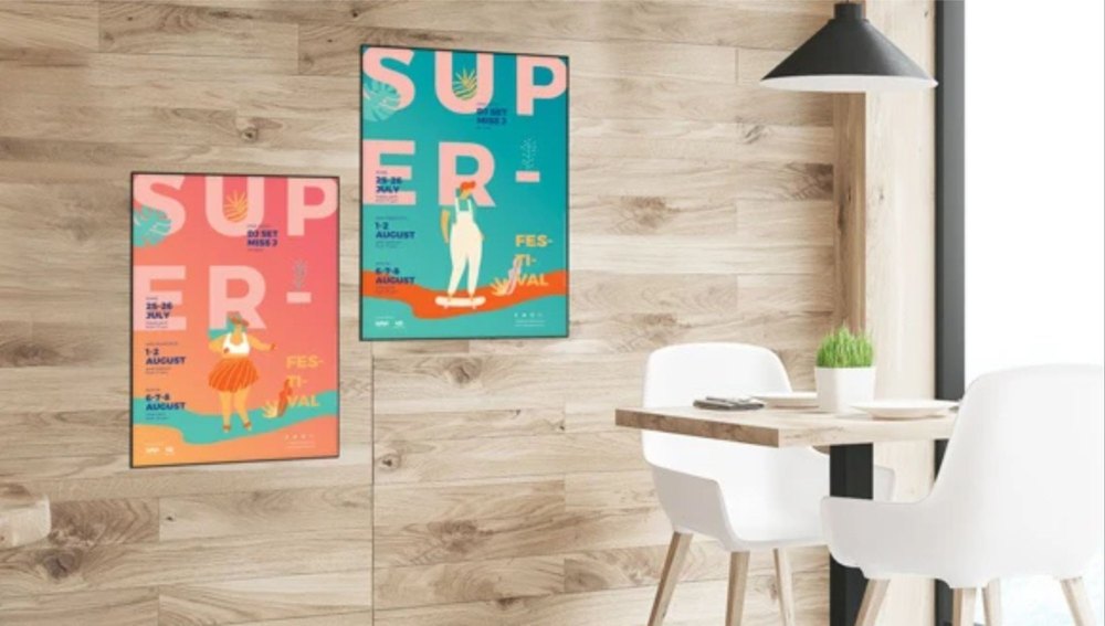 Indoor Posters Printing Service