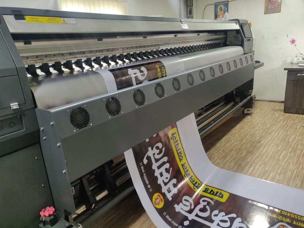 White Paper Solvent Printing, Location: Pune, Size: 10ft