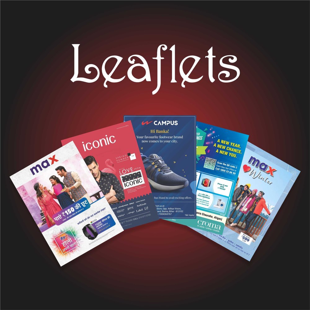 Glossy Paper Pamphlet