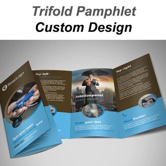 Pamphlets (Digital Customized Any Size)