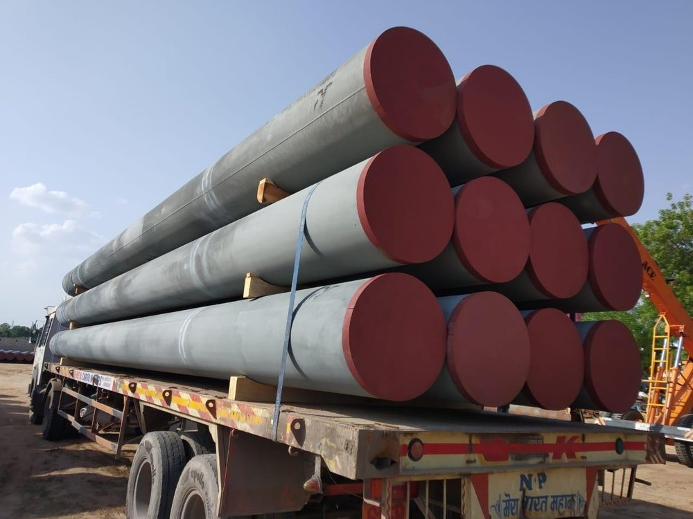 Heavy Pipe Trailer Transportation Service